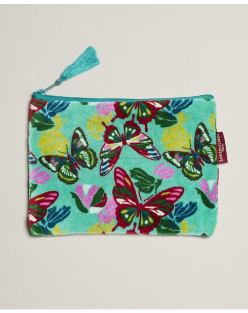 Pochette en coton Holy Bisquay - 21 x 24 cm