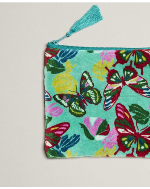 Pochette en coton Holy Bisquay - 21 x 24 cm