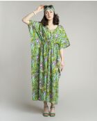 Grünes Baumwollkleid Allegria