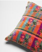 Coussin en coton Dundee orange - 45 x 45 cm