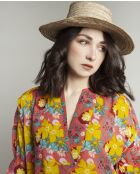 Mackintosh koraalkleurige katoenen jurk
