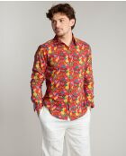 Heiliges rotes Lehmhemd aus Baumwolle
