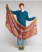 Sciarpa Dundee in lana arancione - 45 x 34 x 18 cm