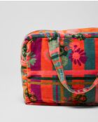 Bolsa Dundee de algodón naranja - 25 x 16 x 9 cm