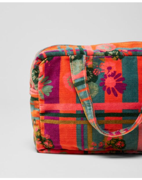 Sac en coton Dundee orange - 25 x 16 x 9 cm