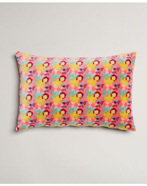 Coussin en coton Mackintosh corail - 55 x 35 cm