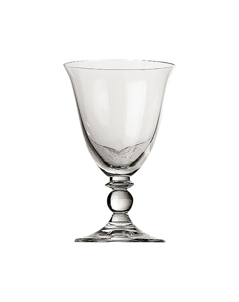 Verre à pied à vin Piano transparent - 19cl