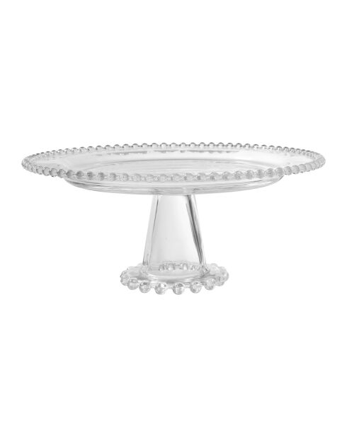 Plato de cristal Perloa - D31x12 cm