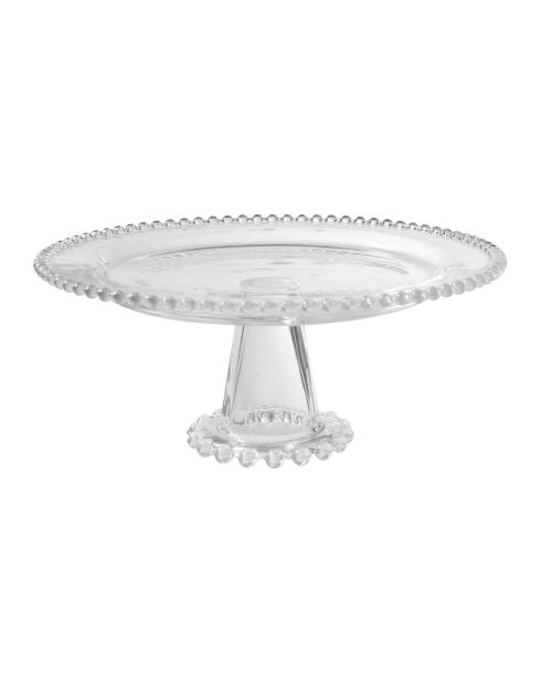 Plato de cristal Perloa - D31x12 cm