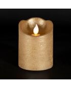 LED Classic Goldkerze - D.7,5 x H.10 cm