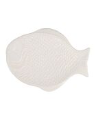 Plat Poisson blanc - 29,5 x 21,5 cm