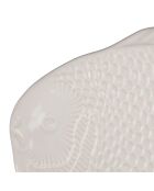 Plat Poisson blanc - 29,5 x 21,5 cm