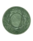 Lot de 2 coupes Floraly ivoire/sauge - D.25 cm