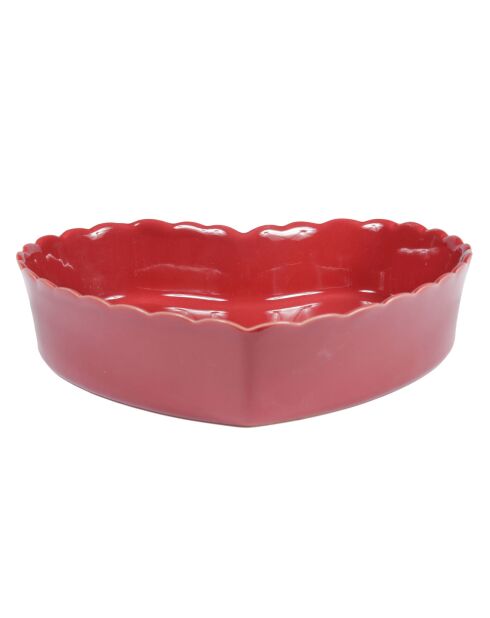 Piatto per dolci Charlotte Carmine - 24 x 24 cm