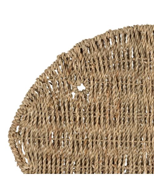 Set de table Poisson Sumatra naturel - 45 x 30 cm