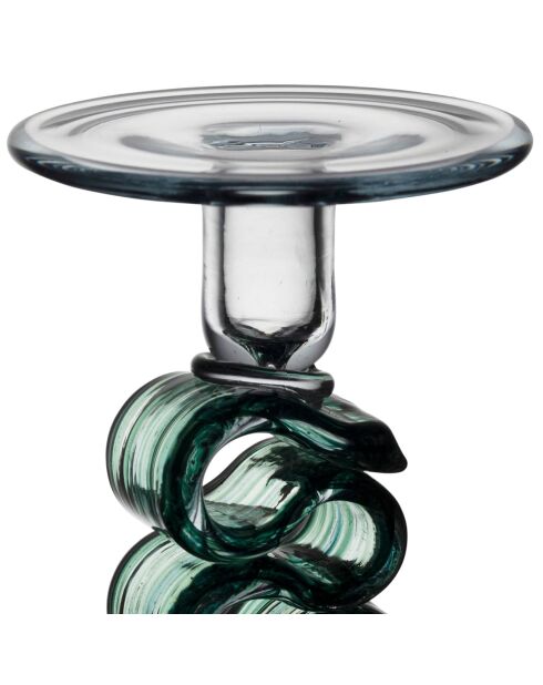 Portavelas Emerald Sablon - D.13 x H.23,5 cm