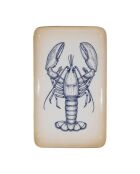 Piatto a base di aragosta blu Bordemer - 15,5 x 25,5 cm