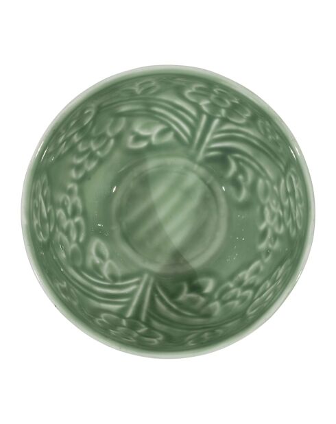Lot de 2 coupelles Floraly ivoire/sauge - D.14 cm