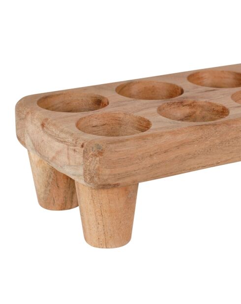 Dalbert Eierhalter für 12 Personen, Natur, 30 x 10 x H.6 cm