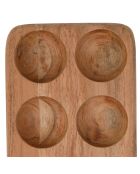 Dalbert Eierhalter für 12 Personen, Natur, 30 x 10 x H.6 cm
