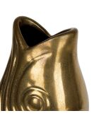 Goldene Meeresvase - 24 x 16,5 x H.39,5 cm
