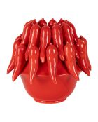 Vase Piment rouge - D.19 x H.18 cm