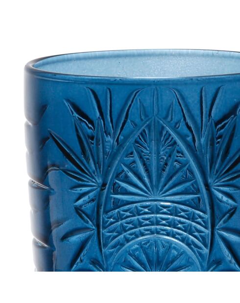 Lot de 4 gobelets en boîte Starla bleu - 35cl