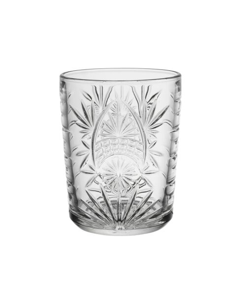 Lot de 4 gobelets en boîte Starla transparent - 35cl