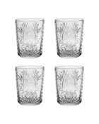 Lot de 4 gobelets en boîte Starla transparent - 35cl