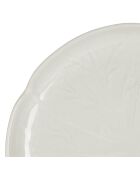 Assiette à dessert Chou blanche - D.21 cm