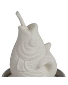 Set mit 6 Kerzen in einer Schachtel Poisson Blanc - H.5,5 cm