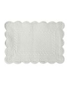 Set de table Rectangulaire Boutis Gris Perle - 48 cm