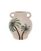 Vase The Islands grün/braun - D.14 x H16 cm