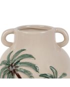 Vase The Islands grün/braun - D.14 x H16 cm