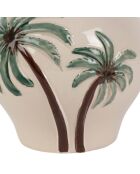 Vase The Islands grün/braun - D.14 x H16 cm