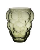 Tanri grüne Glasvase - D.22 x H.25 cm