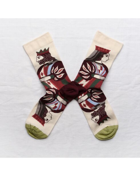 Chaussette en coton Carte naturelle
