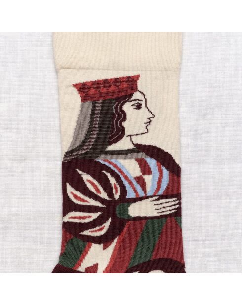Chaussette en coton Carte naturelle
