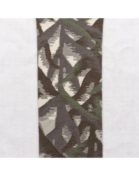 Mi-Bas en coton Sapin Multico
