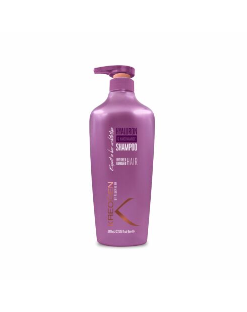 Shampooing réparation profonde à l’acide hyaluronique & Niacinamide B3 pour cheveux très secs et abîmés - 800ml