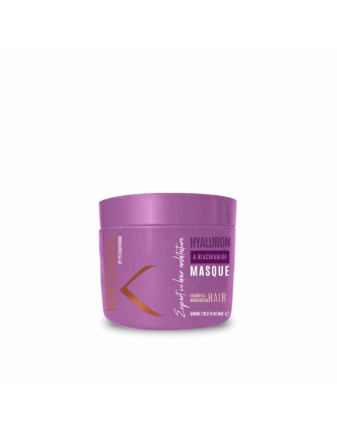 Masque protection couleur à l’acide hyaluronique & Niacinamide B3 pour cheveux colorés et méchés - 500ml
