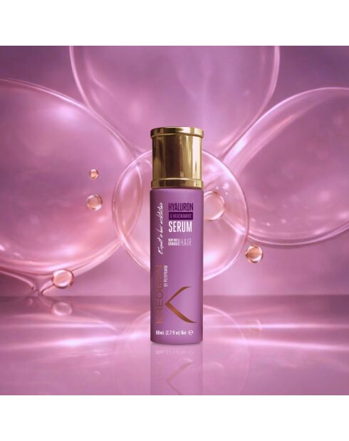 Sérum capillaire réparation & brillance à l’acide hyaluronique & Niacinamide B3 pour cheveux très secs et abîmés - 80ml