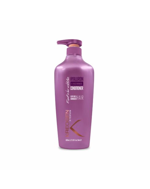 Après-shampooing nutrition intense à l’acide hyaluronique & Niacinamide B3 pour cheveux très secs et abîmés - 800ml
