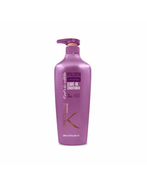 Soin sans rinçage définition & hydratation à l’acide hyaluronique & Niacinamide B3 pour cheveux bouclés - 500ml