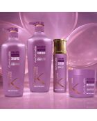 Shampooing réparation profonde,  Après-shampooing nutrition intense, Masque réparation intense, Sérum capillaire réparation & brillance - cheveux très secs et abîmés