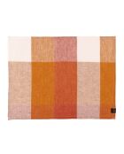 6 Serviettes / sets de table en lin mélangé Tenerife terre brûlée - 36 x 48 cm