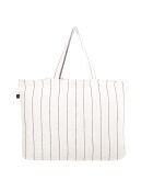Bolsos Calvi II en mezcla de lino blanco, 60 x 35 cm