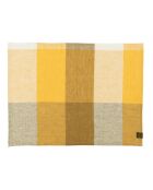 6 Serviettes / sets de table en lin mélangé Tenerife safran - 36 x 48 cm
