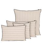 Housse de coussin en lin mélangé Calvi II naturelle