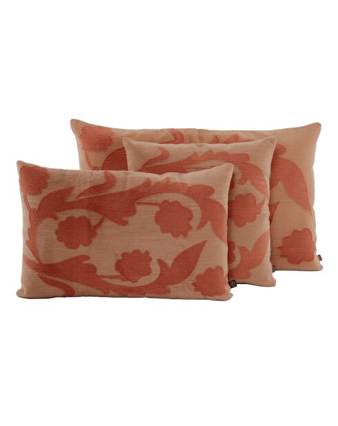 Housse de coussin en lin mélangé Odyssée mocaccino